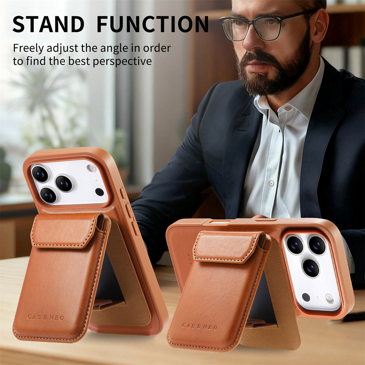 Detachable Magnetic 2 in 1 Lea - Place Card Holder のレビューと価格