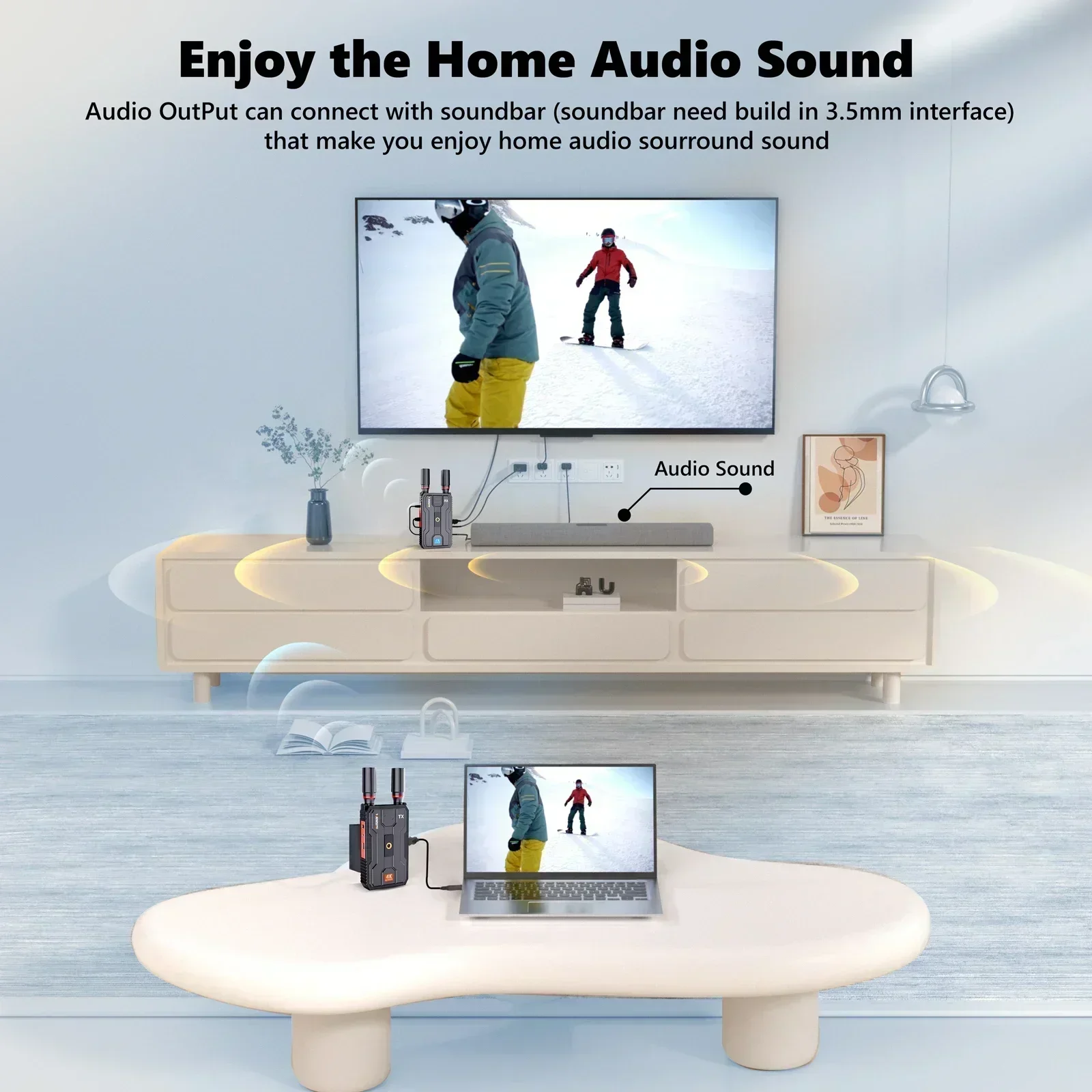 400m 5G 4K Wireless Video Tran - Wedding Support のレビューと価格