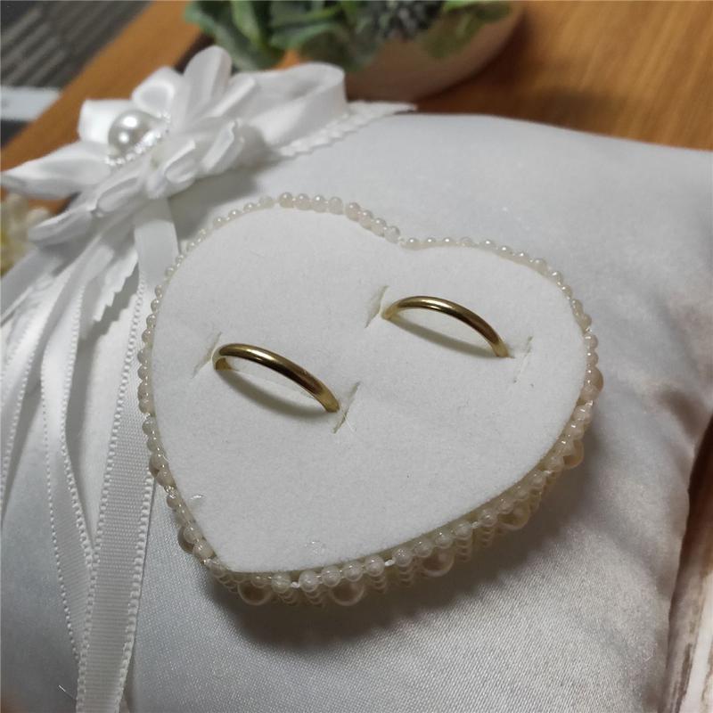 Wedding Ring Pillow European R - Ring Bearer Pillow のレビューと価格