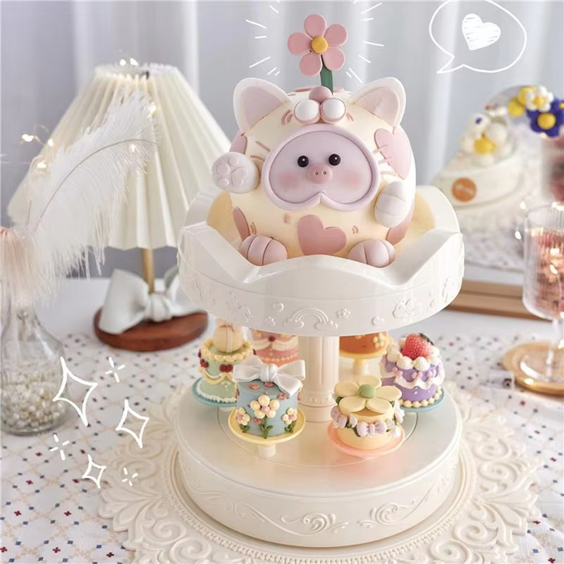 2-tier Automatic Rotating Cake - Wedding Cake Supply のレビューと価格