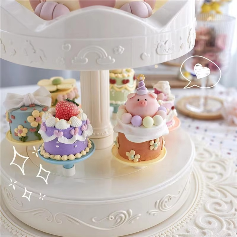 2-tier Automatic Rotating Cake - Wedding Cake Supply のレビューと価格