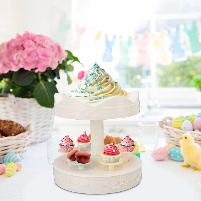 2-tier Automatic Rotating Cake - Wedding Cake Supply のレビューと価格