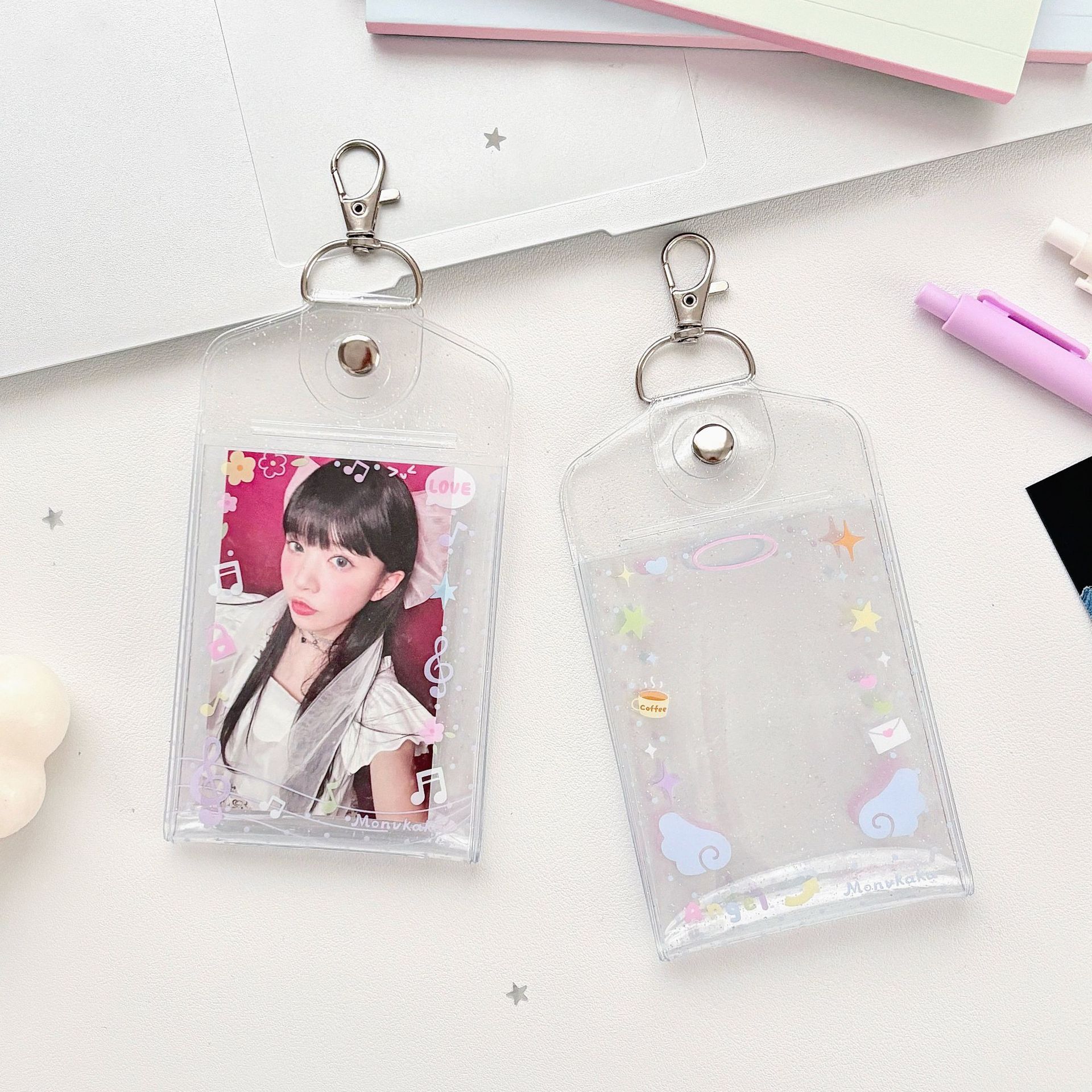 Polka Dot Angel Element Double - Place Card Holder のレビューと価格