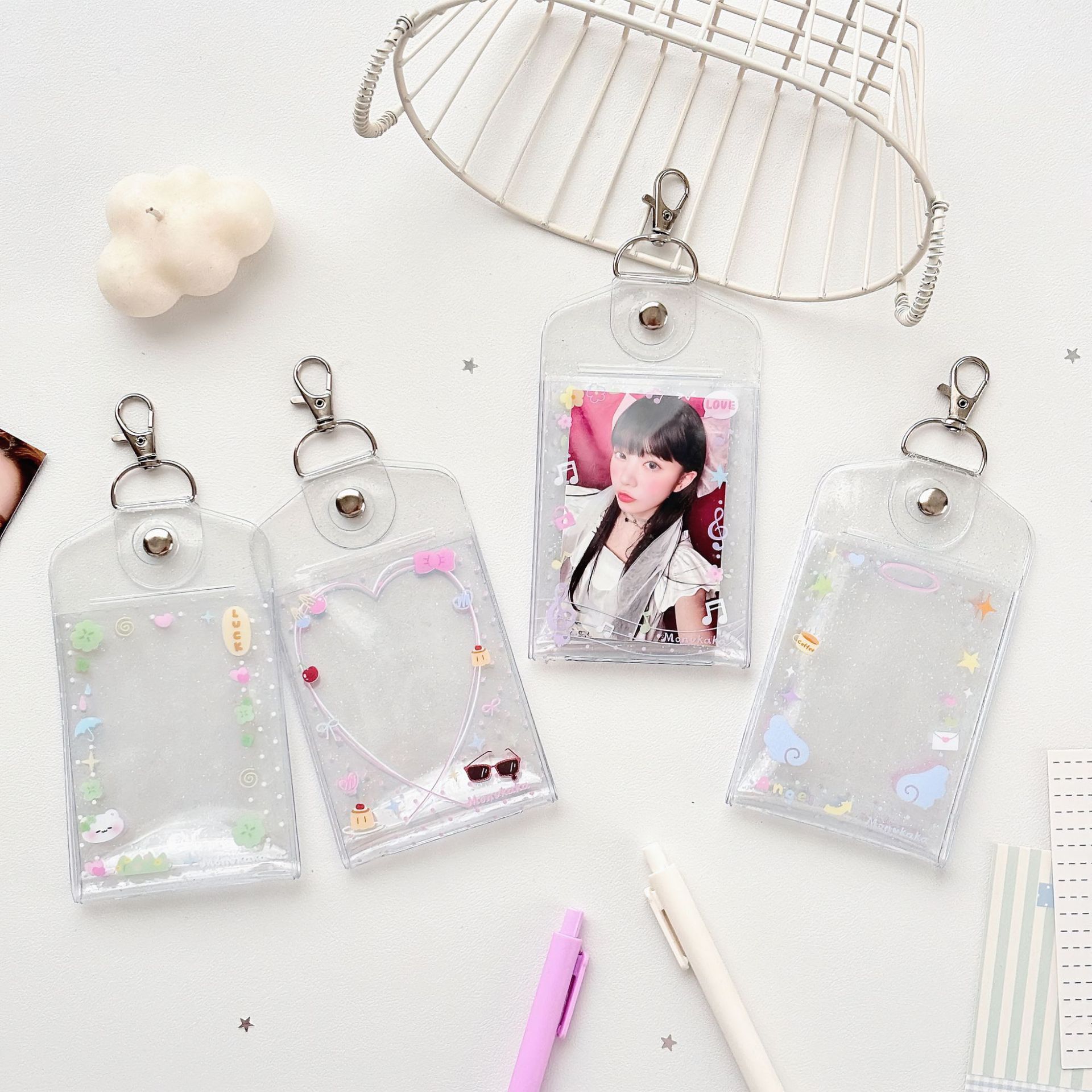Polka Dot Angel Element Double - Place Card Holder のレビューと価格