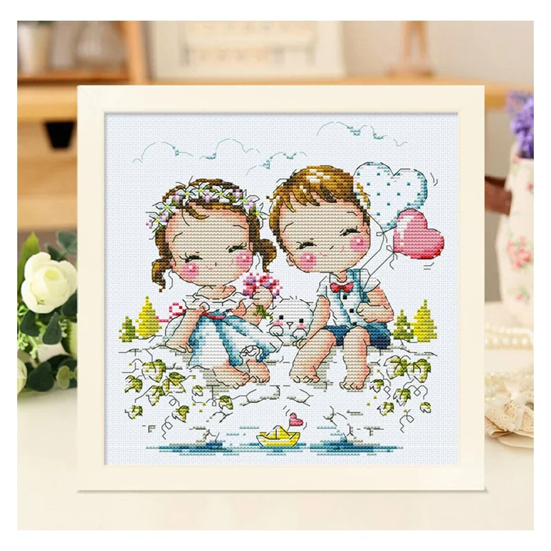 Amishop Counted Cross Stitch K - Wedding Package Gold のレビューと価格