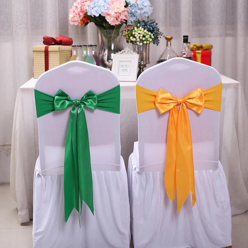 25pcs Satin Spandex Chair Cove - Chair Sash Organza のレビューと価格