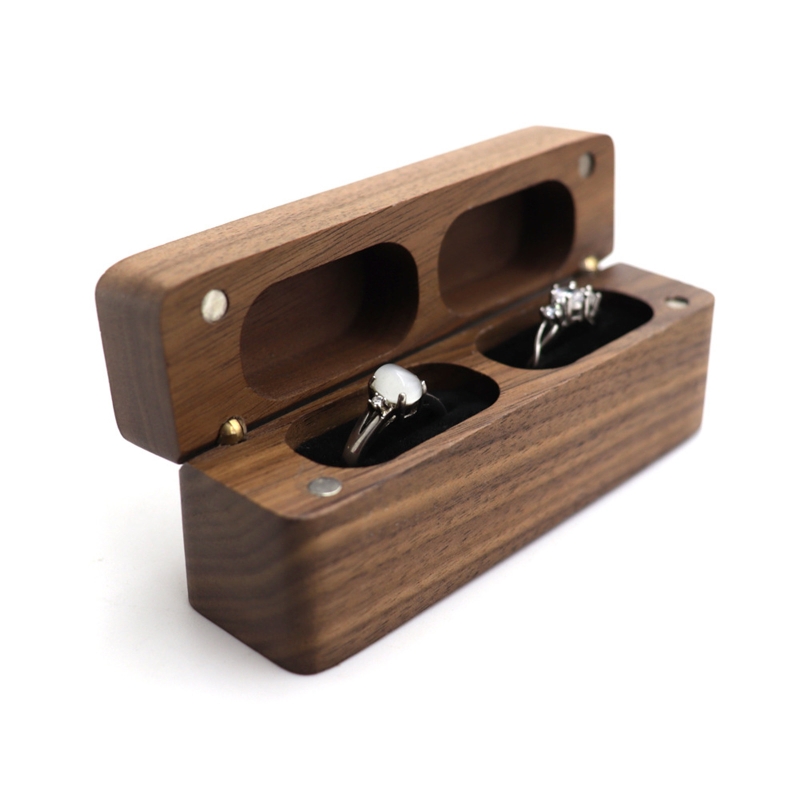 ZB91 Fashion Wood Ring Box for - Ring Bearer Pillow のレビューと価格