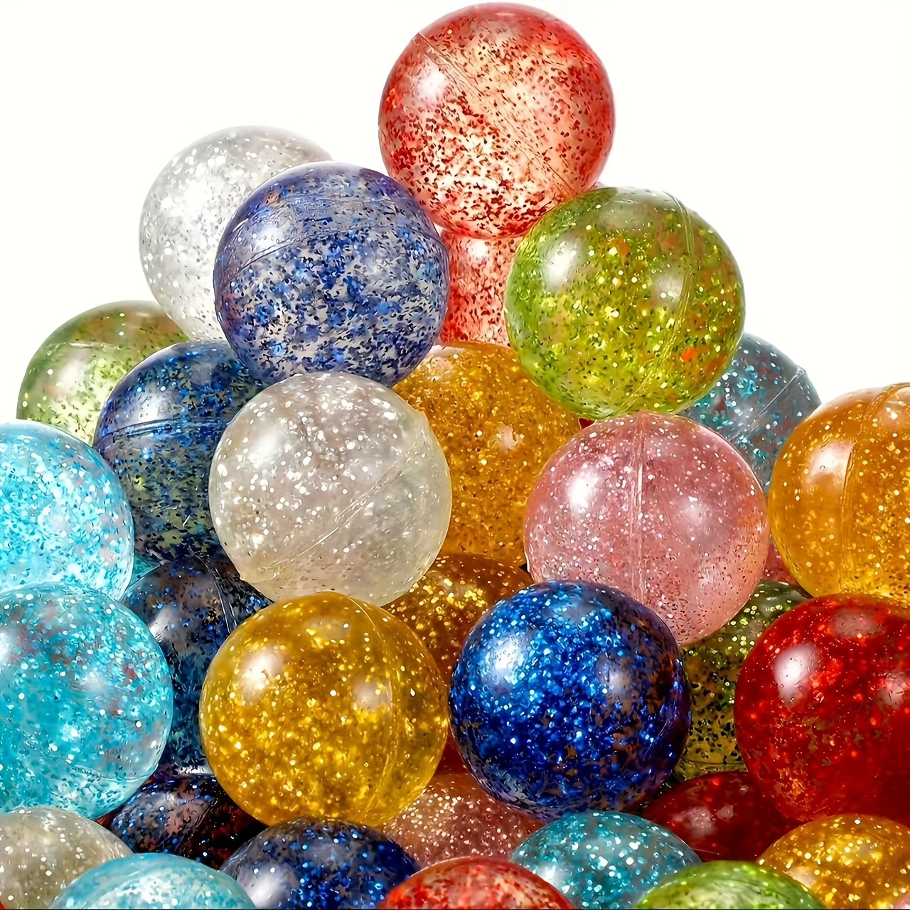 10-20pcs 32mm Glitter Bounce B - Wedding Supply List のレビューと価格