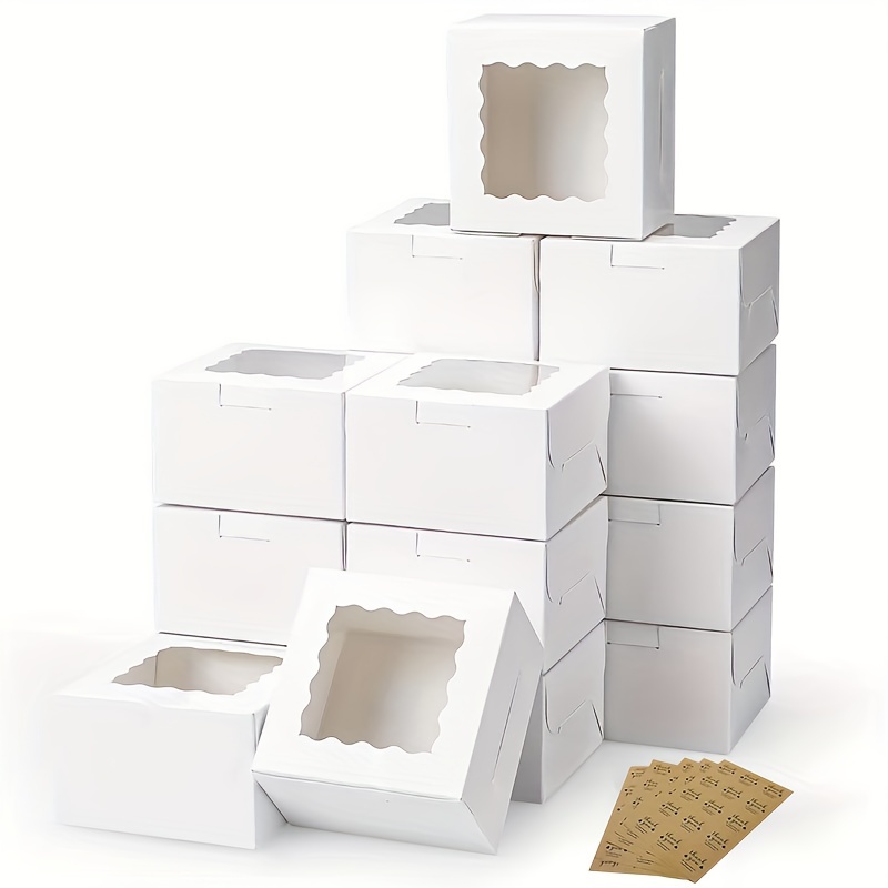 10Pcs Kraft Paper Cake Candy B - Wedding Cake Supply のレビューと価格