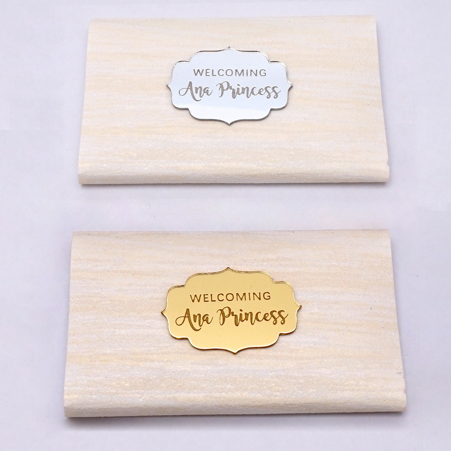 20pcs Acrylic Mirror Sticker W - Wedding Supply List のレビューと価格