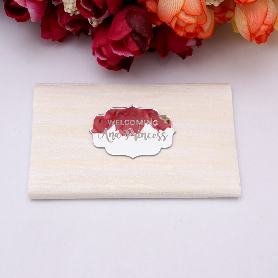 20pcs Acrylic Mirror Sticker W - Wedding Supply List のレビューと価格