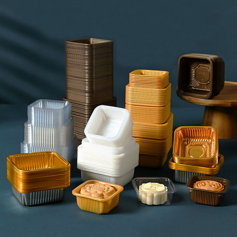 100pcs Mooncake Plastic Tray P - Wedding Cake Supply のレビューと価格