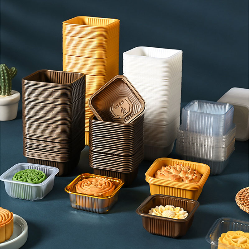 100pcs Mooncake Plastic Tray P - Wedding Cake Supply のレビューと価格