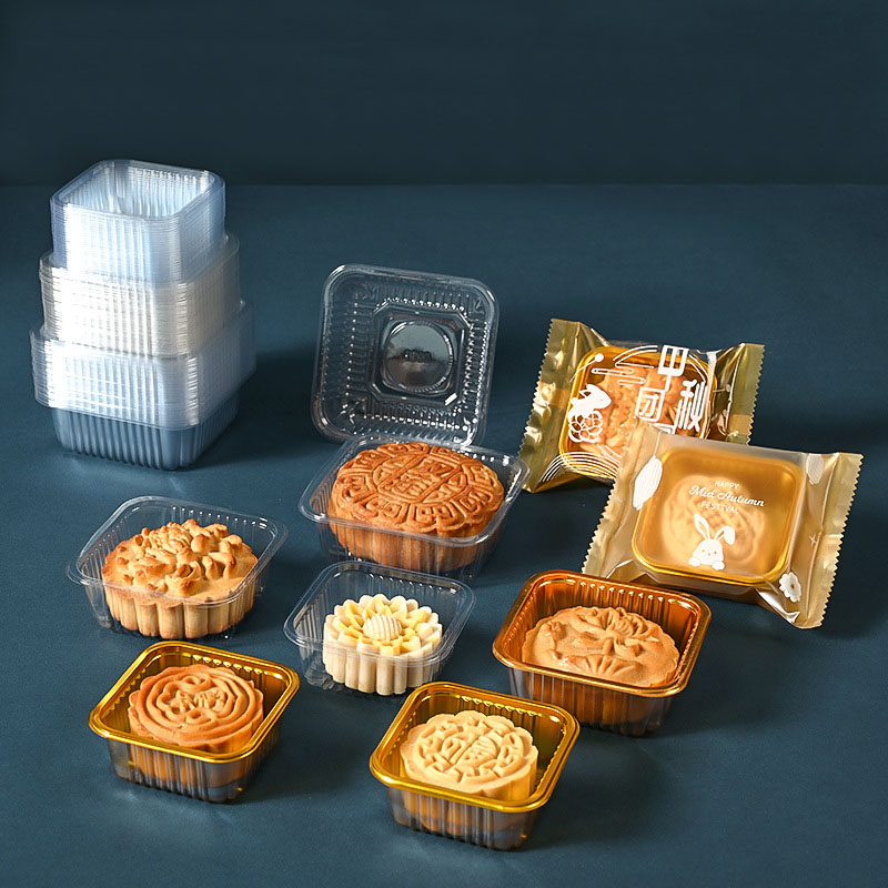 100pcs Mooncake Plastic Tray P - Wedding Cake Supply のレビューと価格