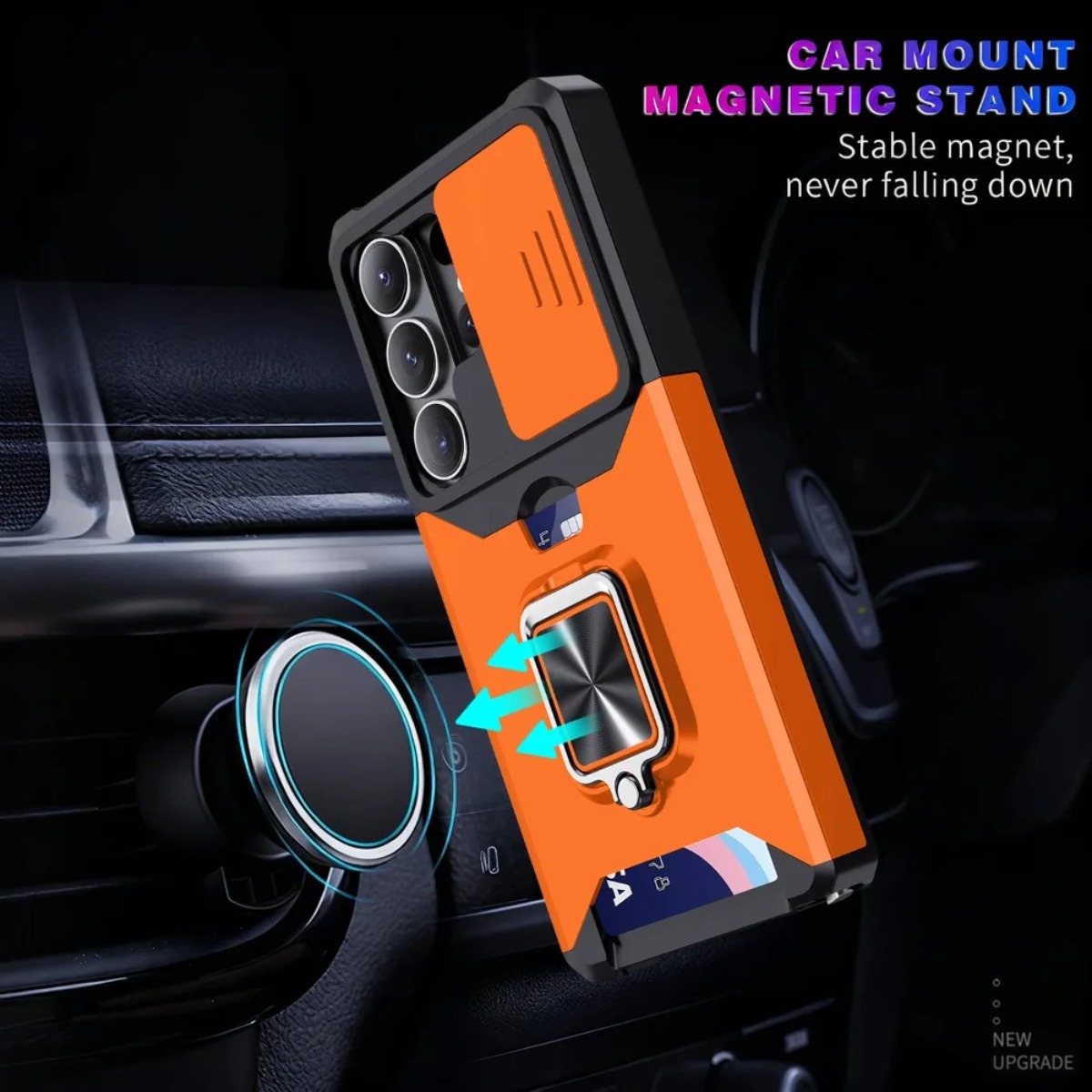 Card Slot Ring Holder Phone Ca - Place Card Holder のレビューと価格