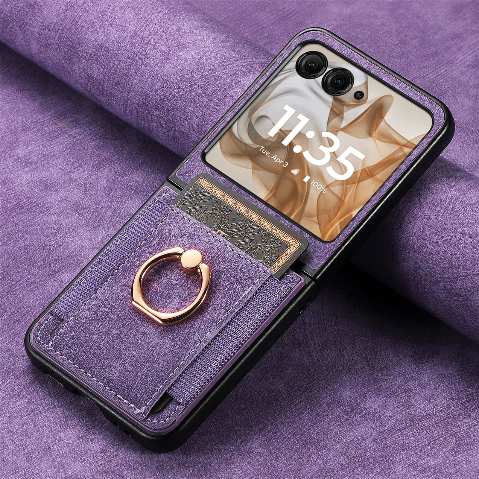 Retro Ring Holder Magnetic Lea - Place Card Holder のレビューと価格
