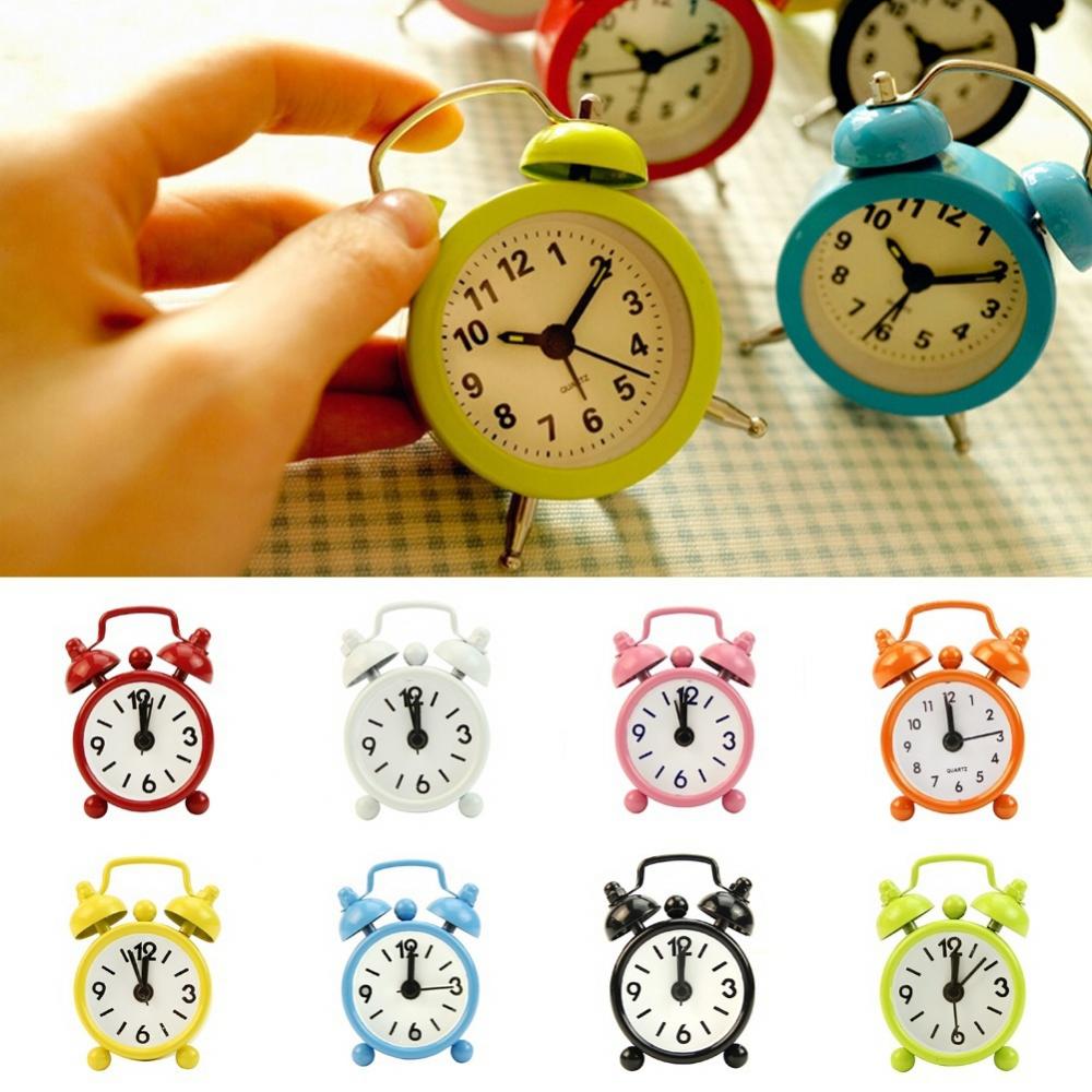 Portable Mini Alarm Clock Retr - Table Number Gold のレビューと価格