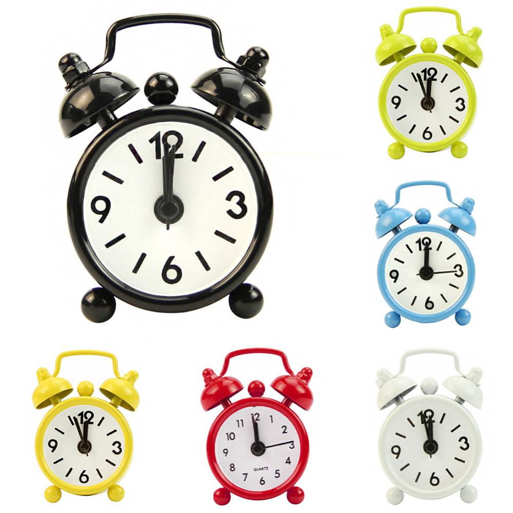 Portable Mini Alarm Clock Retr - Table Number Gold のレビューと価格