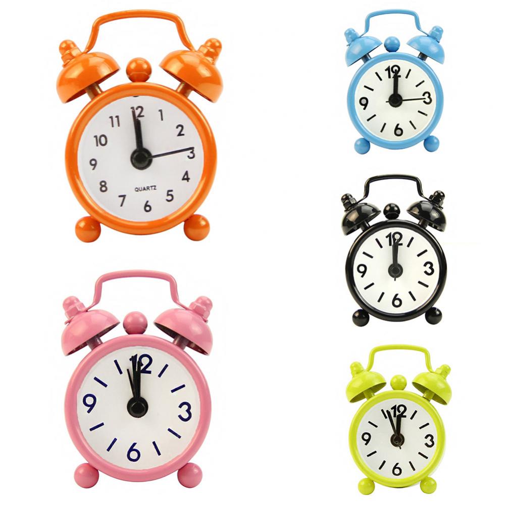 Portable Mini Alarm Clock Retr - Table Number Gold のレビューと価格