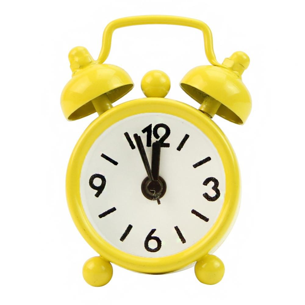 Portable Mini Alarm Clock Retr - Table Number Gold のレビューと価格