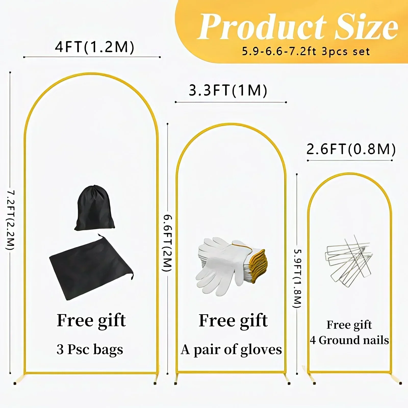 EU Warehouse Gold Metal Balloo - Wedding Support のレビューと価格