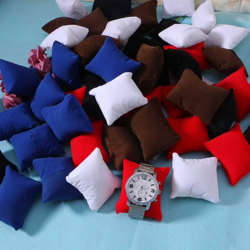 10Pcs/Set Velvet Bracelet Watc - Ring Bearer Pillow のレビューと価格