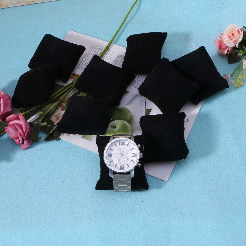 10Pcs/Set Velvet Bracelet Watc - Ring Bearer Pillow のレビューと価格