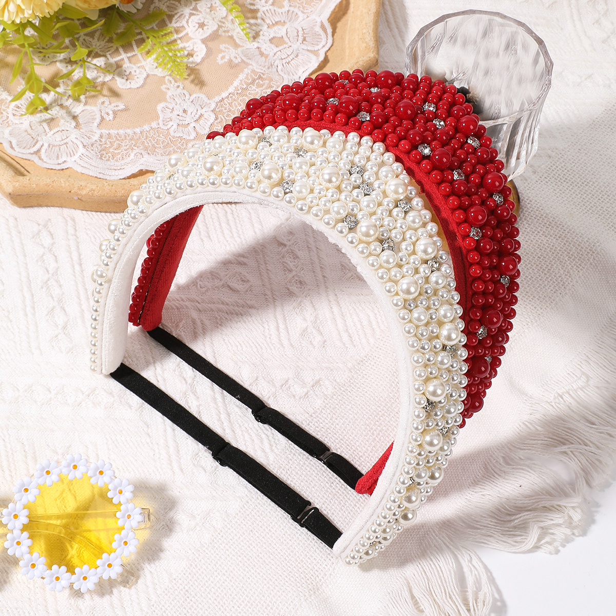 1pc Pearl Crown Headband For W - Wedding Supply List のレビューと価格