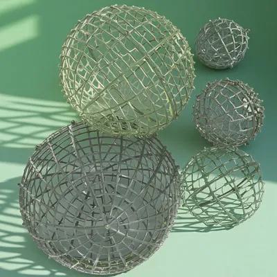 5Pcs Decorative Flower Ball Fr - Wedding Support のレビューと価格