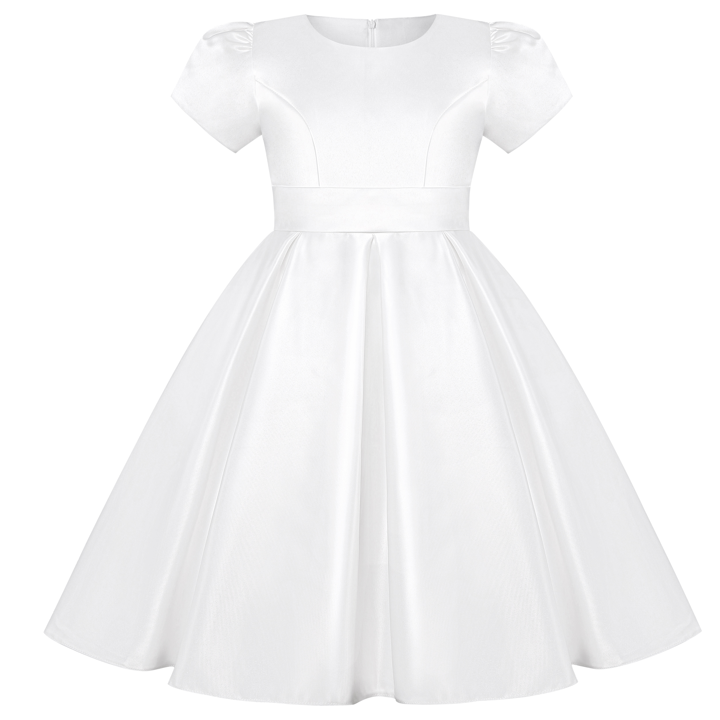 White and flawless dress, flow - Wedding Lulu のレビューと価格