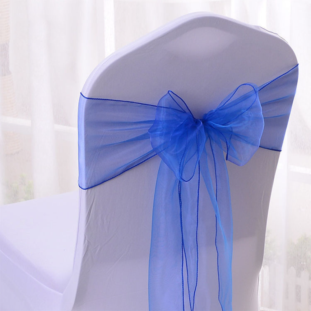 1pcs Organza Chair Sashes Knot - Chair Sash Organza のレビューと価格