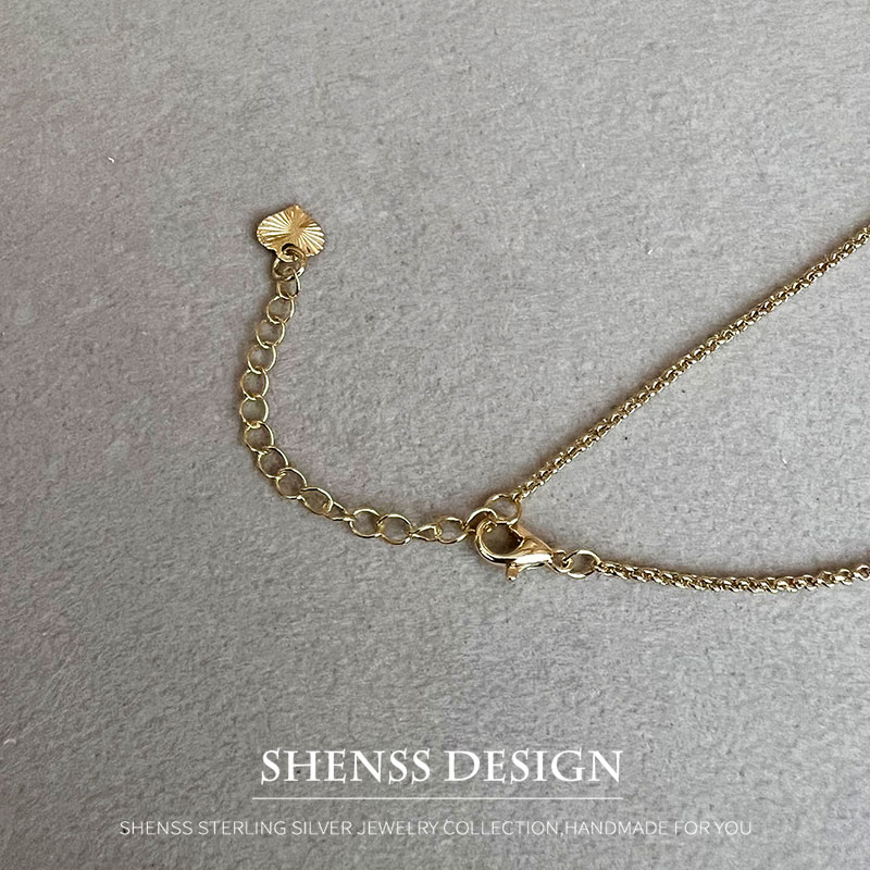 Simple Temperament Pendant Nec - Wedding Package Gold のレビューと価格