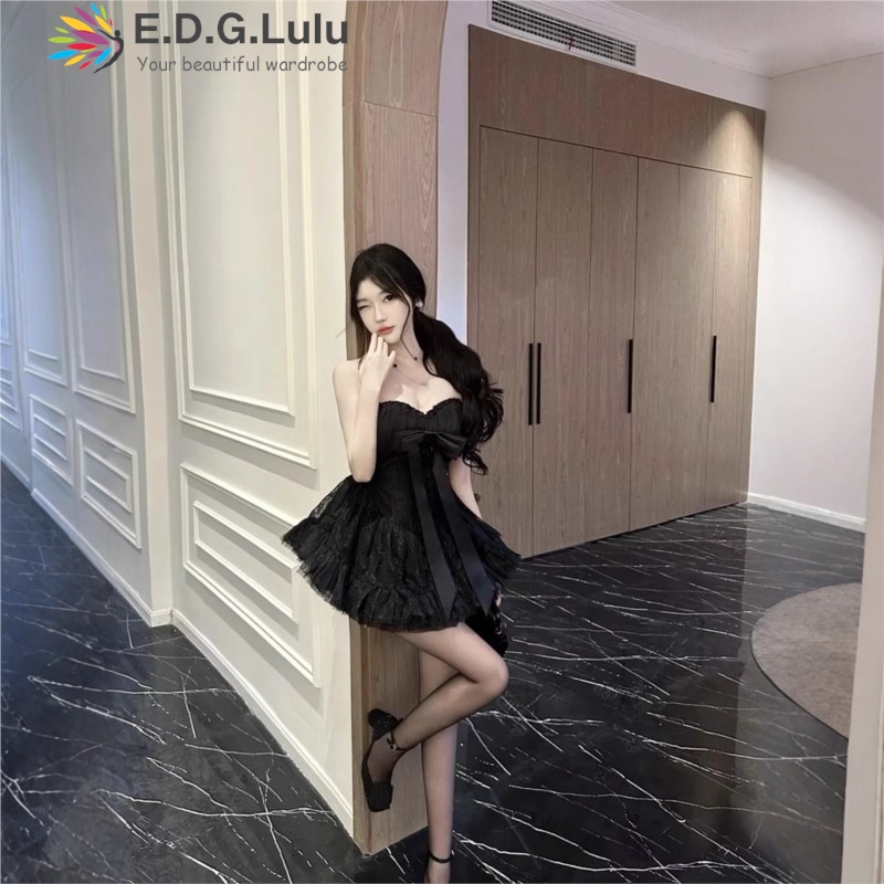 EDGLuLu Strapless Bow Elegant  - Wedding Lulu のレビューと価格