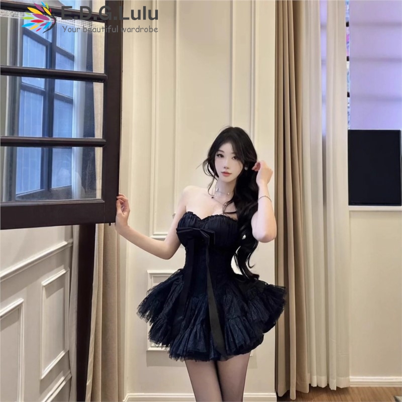 EDGLuLu Strapless Bow Elegant  - Wedding Lulu のレビューと価格